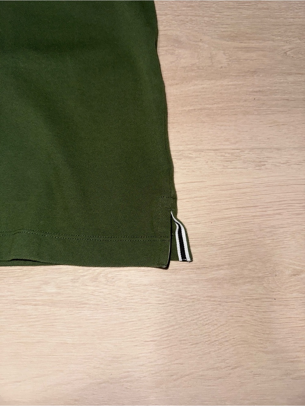 Stone Island Green Polo with Contrast Tipping - Picture 5 of 5